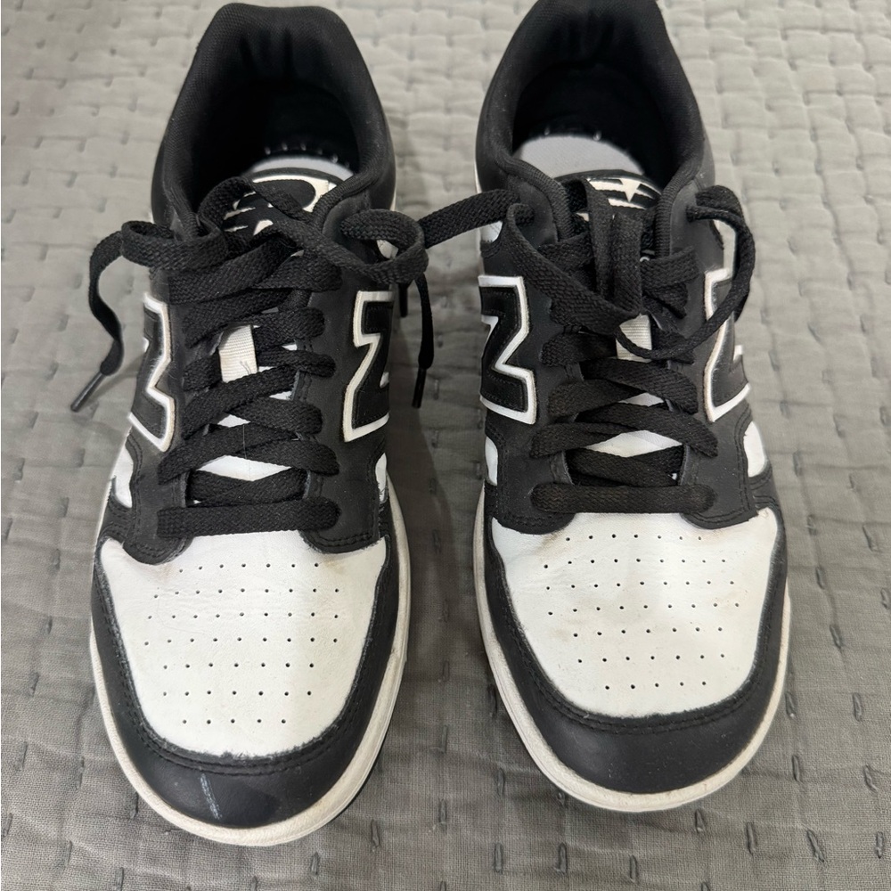 New Balance Women's Black and White 480 Sneakers